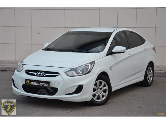 2012 MODEL ACCENT BLUE 1.6 CRDİ BİZ OTOMATİK KM:77.000DE