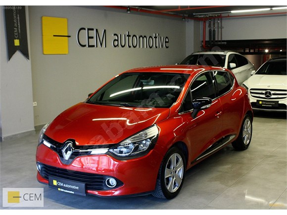 CEMautomotive-2015 RENAULT CLİO 1.2 İCON-%0,99 KREDİ İLE