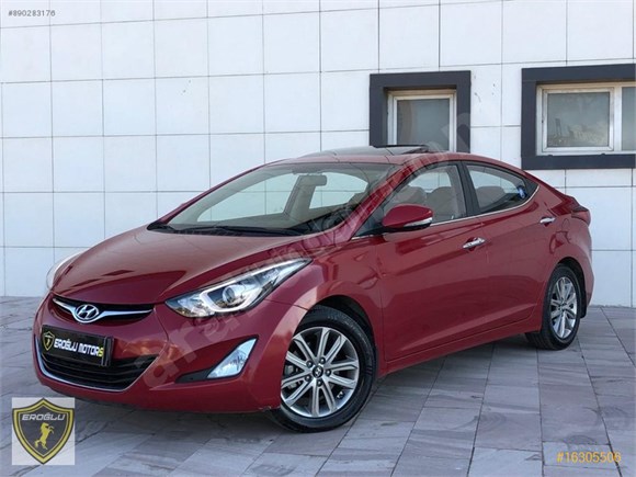 2014 MODEL HYUNDAİ ELANTRA 1.6 D-CVVT ELİTE OTOMATİK KM: 87.000