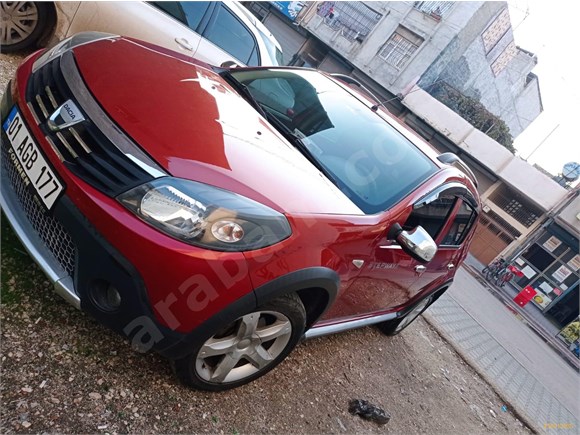 Sahibinden Dacia Sandero 1 5 Dci Stepway 2010 Model Adana 166 000 Km Bordo 16313535 Arabam Com