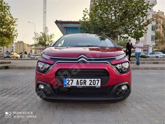 Sahibinden Citroen C3 1.2 PureTech Feel Bold 2020 Model Çift renk