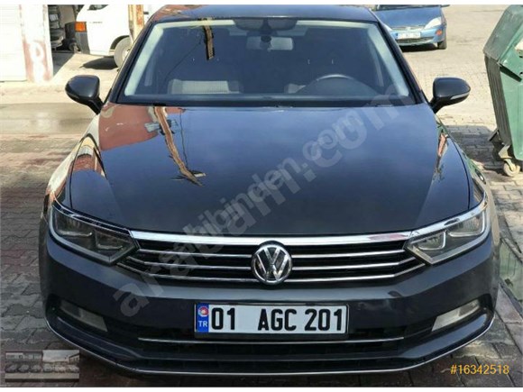 Sahibinden Volkswagen Passat 1.6 TDi BlueMotion Trendline 2017 Model