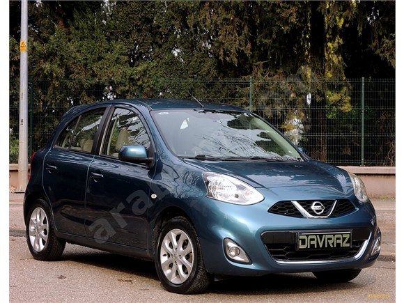 DAVRAZ Otomotiv 2014 Nissan Micra 1.2 Match Otomatik-Geri Görüş-Bakımlı