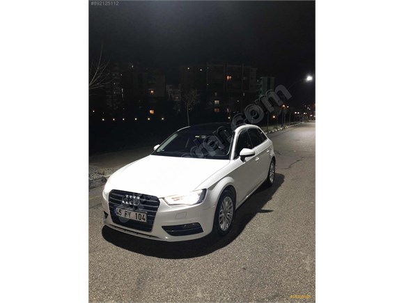 2016 A3 SPORTBACK 1.6 DİZEL CAM TAVAN