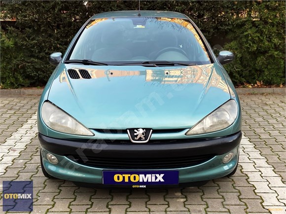 OTOMiX | 2001 Peugeot 206 XT 1.6 TAM OTOMATİK. SADECE 116000 KM!