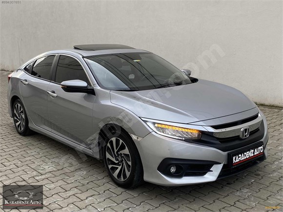 2016 HONDA CIVIC HATASIZ-BOYASIZ-TRAMERSİZ ECO EXECUTİVE LPG 1.6