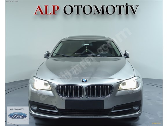 ALP Otomotivden hatasız boyasız 2014 BMW 520i premium * SUNRUF*makam perde *+KAT.AYNA