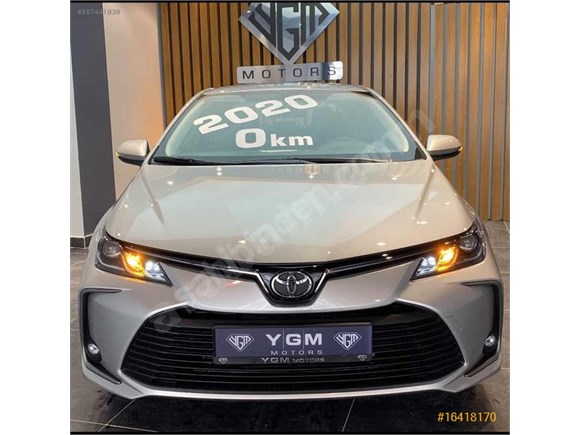 -YGM MOTORS-2020 0 KM TOYOTA COROLLA 1.6 DREAM MULTİDRIVE S