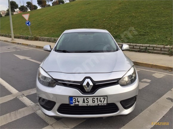 Sahibinden OTOMATİK VİTES Renault Fluence 1.5 dCi Joy 2014 Model