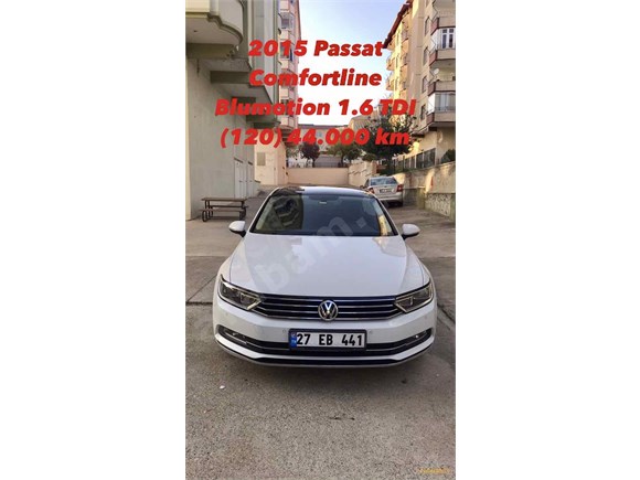 Sahibinden Volkswagen Passat 1.6 TDi BlueMotion Comfortline 2015 Model Gaziantep