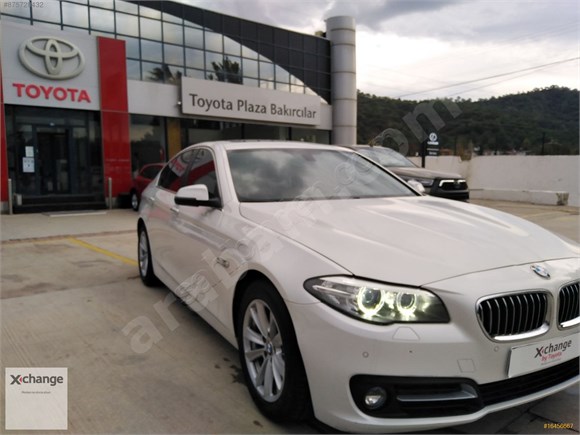 TOYOTA BAKIRCILARDAN 2016 BMW 520i COMFORT SUNROOF+HAYALET