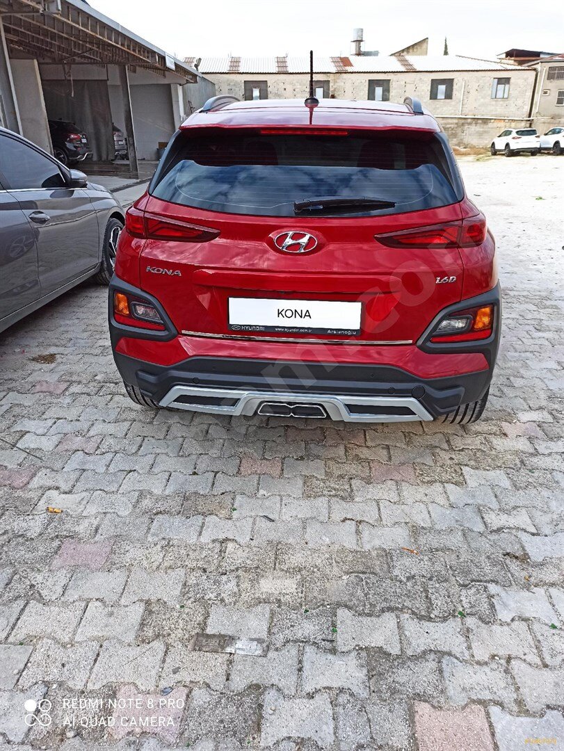 Sahibinden Hyundai Kona 1.6 CRDI Smart 2020 Model Hatay 53.000 km Kırmızı 3