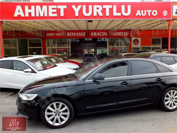 AHMET YURTLU AUTO 2013 AUDI A6 LIMOUSNE EN DOLU 181000KM BOYASIZ