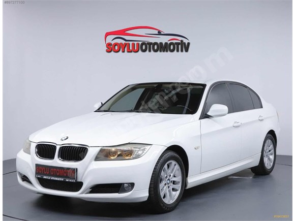 SOYLU OTOMOTİV+2012 MODEL HATASIZ BOYASIZ BMW 3.20D+GENİŞ EKRAN