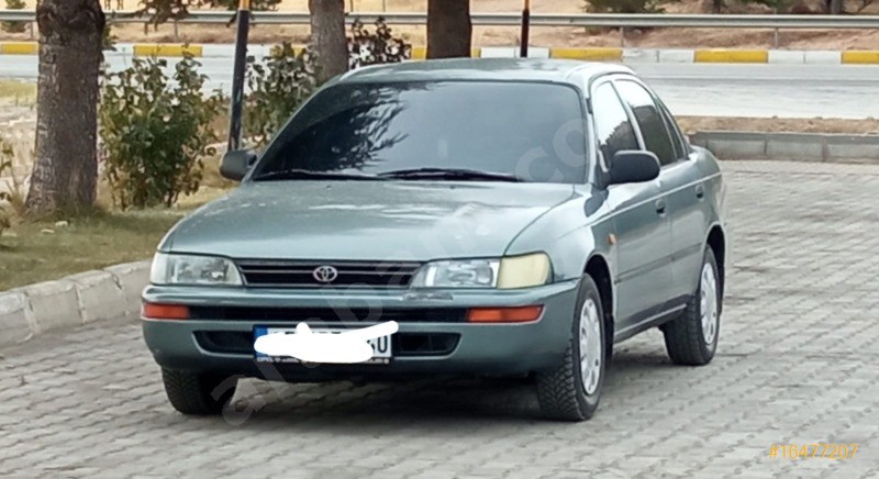 Satilik Sahibinden Toyota Corolla 1 3 Xl 1995 Model Karaman 180 000 Km Arac Piyasasi