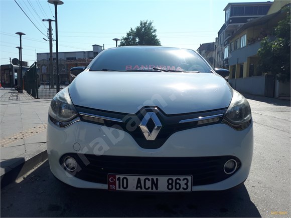 Sahibinden Renault Clio 1.5 dCi Icon TAMAMEN ORJİNAL BOYA DEĞİŞEN YOK