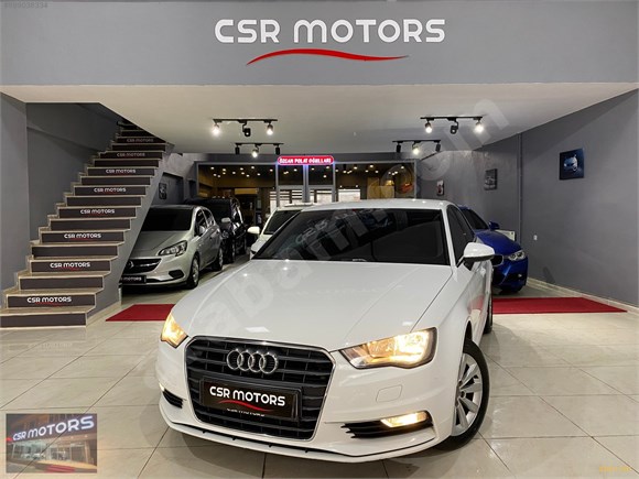 CSR MOTORS-2016 AUDİ A3 1.6 TDI ATTRACTION S TRONİC KAYITSIZ