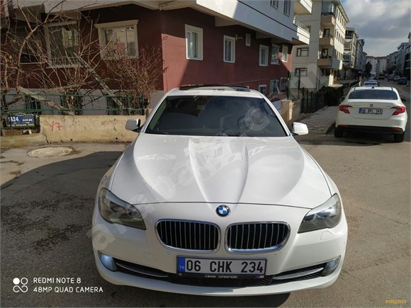 2012 MODEL BMW 5.25 d xDRÎVE HATASIZ BOYASIZ SERVÎS BAKIMLI