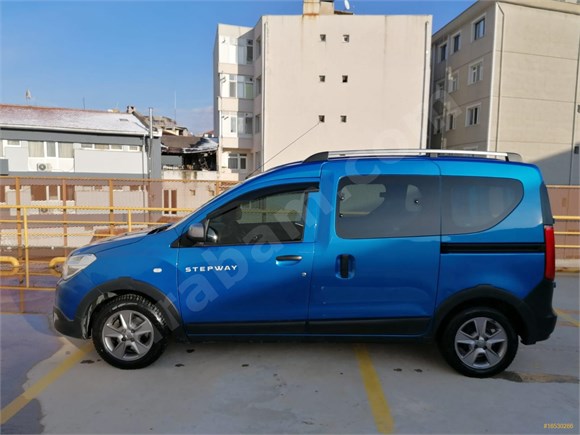 sahibinden dacia dokker 1 5 dci stepway 2017 model kirklareli 83 000 km mavi metalik 16530286 arabam com