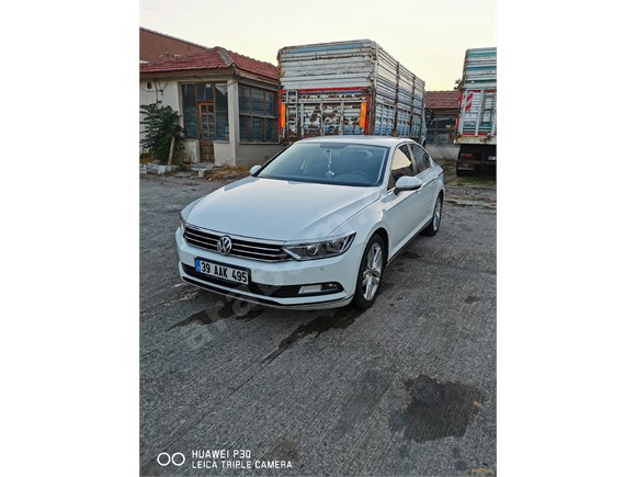 SAHİBİNDEN KAZASIZ BOYASIZ HASARSIZ VW PASSAT 1.6 DİZEL DSG 2018 ÇIKIŞLI.