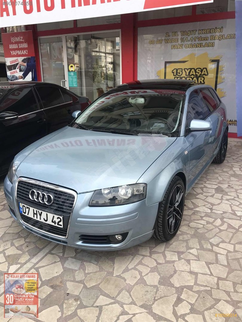 Galeriden Audi A3 Sportback 1 6 Attraction 2006 Model Antalya 150 000 Km Mavi 16580014 Arabam Com
