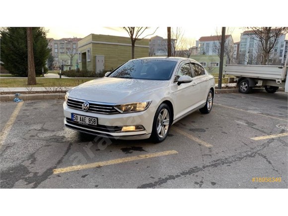 Sahibinden Volkswagen Passat 1.6 TDi BlueMotion Comfortline DSG 2016 Model TRAMERSİZ