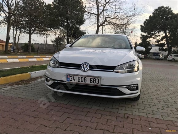 sahibinden volkswagen golf 1 6 tdi bluemotion comfortline 2018 model istanbul 65 000 km 16967860 arabam com