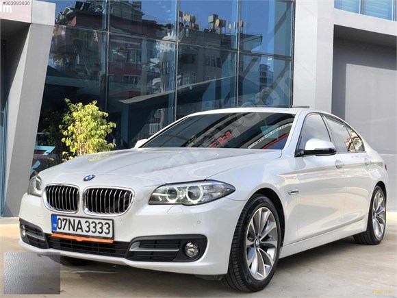 SIFIR AYARINDA BMW 520İ FULL VAKUM+HAYALET+HAFIZA+KARBON MONO