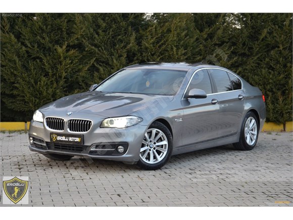 2015 MODEL BMW 520İ PREİUM VAKUM + HAYALET KM: 109.000de