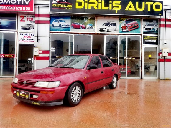 DİRİLİŞ AUTODA Toyota Corolla 1.3 XE 1995 Model Gaziantep