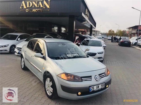 ADNAN OTOMOTİV DEN 2004 DEĞİŞENSİZ 1.6 DYNAMİGUE MEGANE II