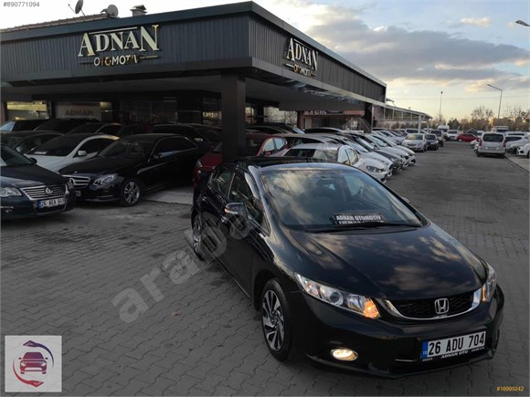 ADNAN OTOMOTİV DEN 2015 TEMİZ CİVİC 1.6i VTEC DREAM -41- KM