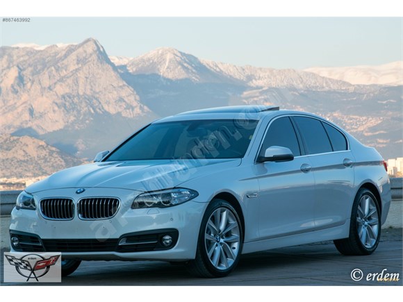 ERDEMden 2015 BMW 520d Premium Beyaz - Bej Borusan 19
