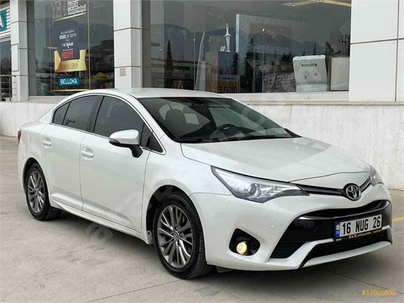 2016 MODEL 89 BİN KM Avensis 1.6 D-4D Advance HATASIZ BOYASIZ SERVİS BAKIMLI