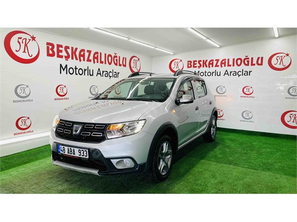 5KDAN HATASIZ BOYASIZ TRAMERSİZ 2018 DACIA SANDERO STEPWAY 1.5DCI