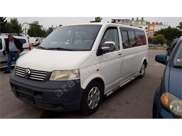 Sahibinden Volkswagen Transporter 1.9 TDI Camlı uzun şase 2004 Model Antalya