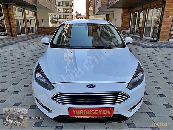 2016 FORD FOCUS 1.5 TCDİ Titanium Powershift OTOMATİK BOYA YOK