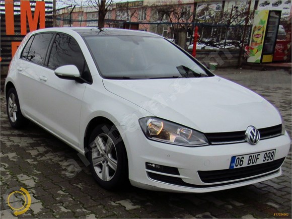 2016 GOLF 1.6 TDİ COMFORTLİNE DSG 30 DK KREDİ İMKANI İLE.