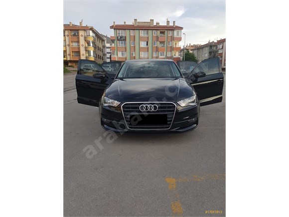 GALERİ BEYAZDAN 2015 A3 Sedan 1.6 TDI Attraction OTOMATİK 2.EL YETKİLİ SERVİS BAKIMLI