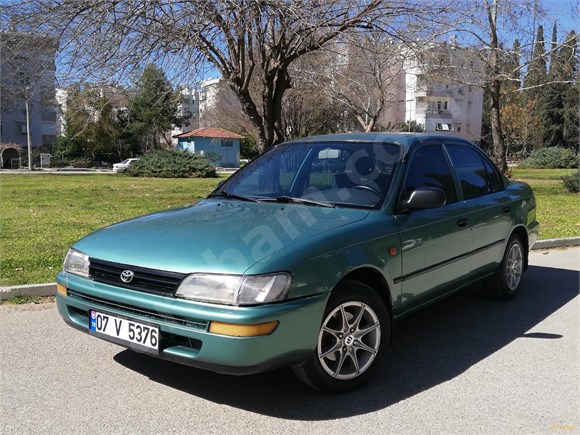 ADALYA AUTODAN 1997 TOYOTA COROLLA 1.6 KLİMALI LPGLİ