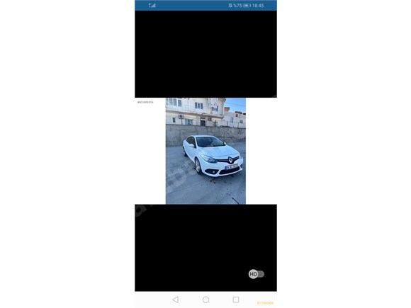 Sahibinden Renault Fluence 1.5 dCi Touch 2016 Model