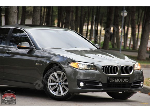 2013 BMW 5.20İ PREMİUM VAKUM+HAYALET+HAFIZA +ELK PERDE