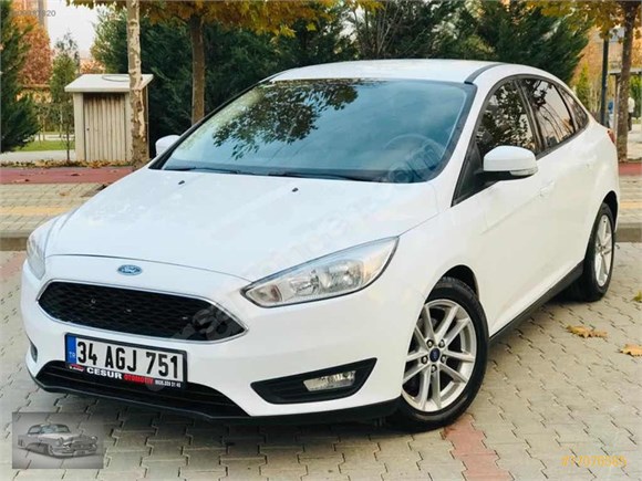 CESUR OTOMOTİVDEN 2016 FOCUS 1.5 TDCİ TREND X BEYAZ OTOMATİK