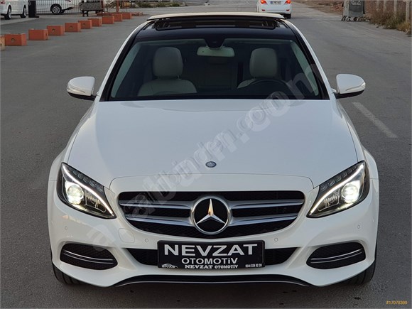 İMZALI SERİ BOYASIZ 55 BİNDE C200 D BlueTEC CAM TAVAN ISITMA.