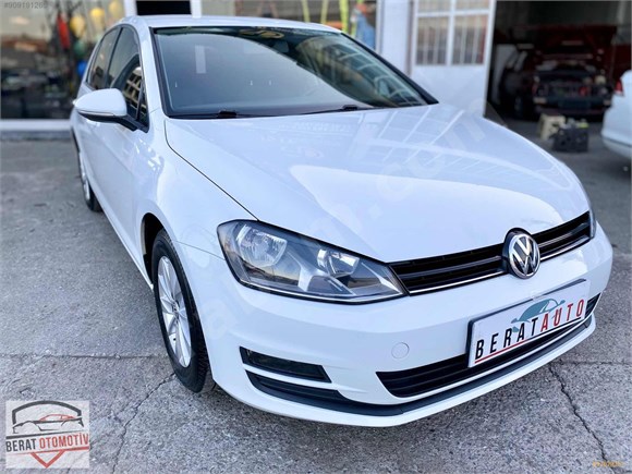 2015 VW GOLF 7 1.6 TDİ MİDLİNE PLUS DİZEL TEMİZ HATASIZ!!