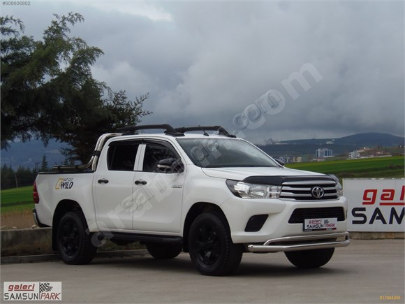 galeriden toyota hilux 2 4 d 4d 4x2 active 2016 model samsun 121 000 km beyaz 17084209 arabam com