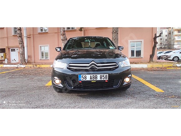 sahibinden citroen c elysee 1 6 hdi confort 2012 model sivas 145 000 km siyah 17085001 arabam com