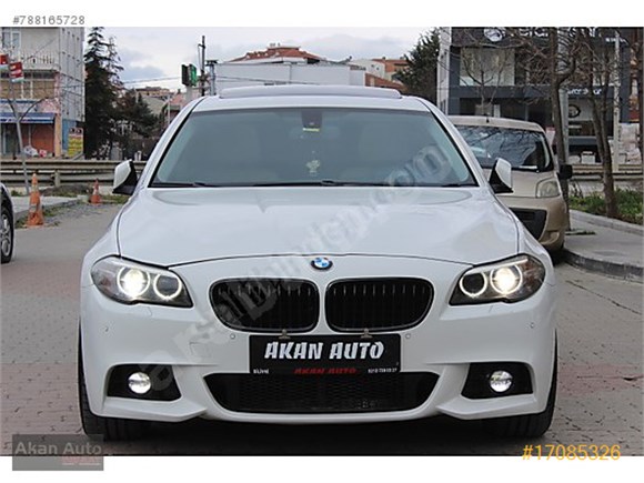 AKAN+AUTO+BMW+520D+YARIM HAYALET+ISITMA+DIS+M+GERİ GÖRÜŞ