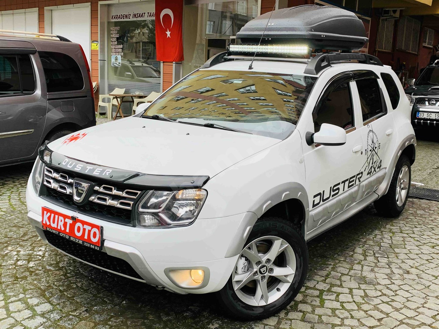 galeriden dacia duster 1 5 dci ambiance 2015 model rize 175 000 km beyaz 17086326 arabam com