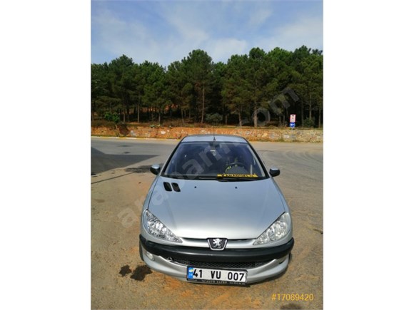 sahibinden peugeot 206 1 4 xt 2004 model istanbul 172 000 km gri 17089420 arabam com